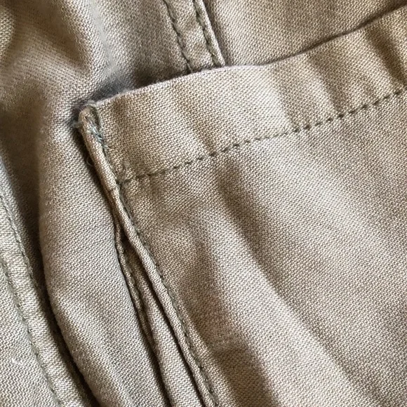 Free People In Our Nature Military Green Wrap Cargo Jacket M - Picture 7 of 14